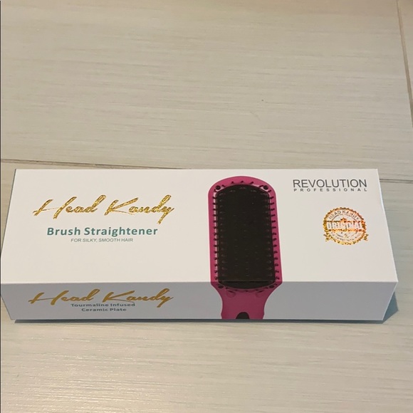 head candy brush straightener